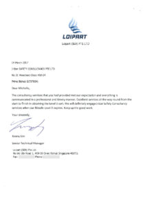 Loipart Client Testimonial