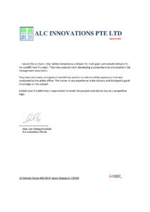 ALC Testimonial