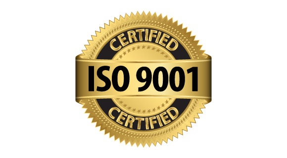 ISO 9001 certified